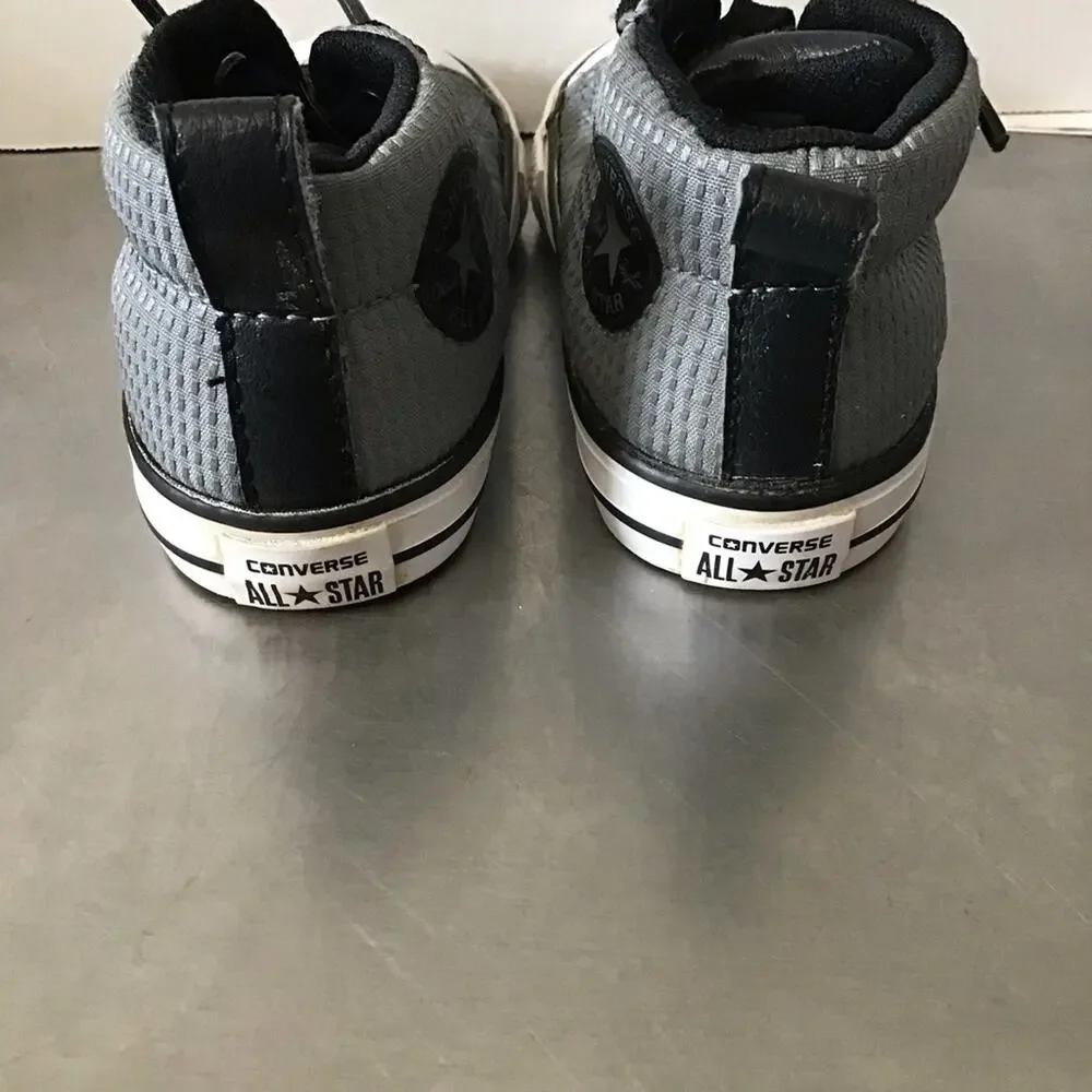 Converse All Star Chuck Taylors no tie high tops 6